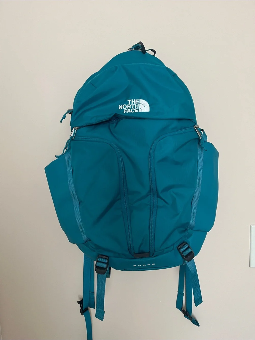 The North Face Teal Surge Backpack